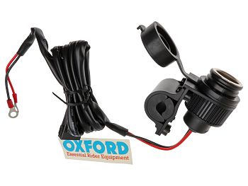 12V socket for handlebar - Oxford